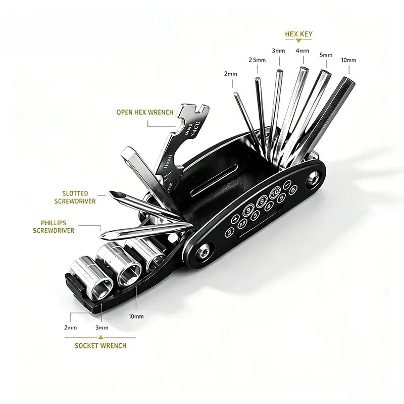 16-in-1 Universal Socket Wrench Multi-Tool