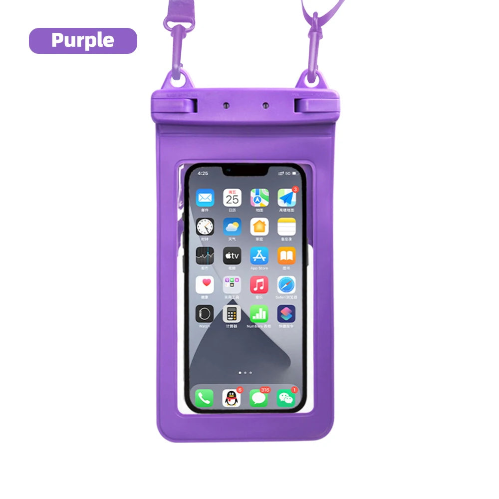 Full-View Waterproof Phone Case – Underwater Photos