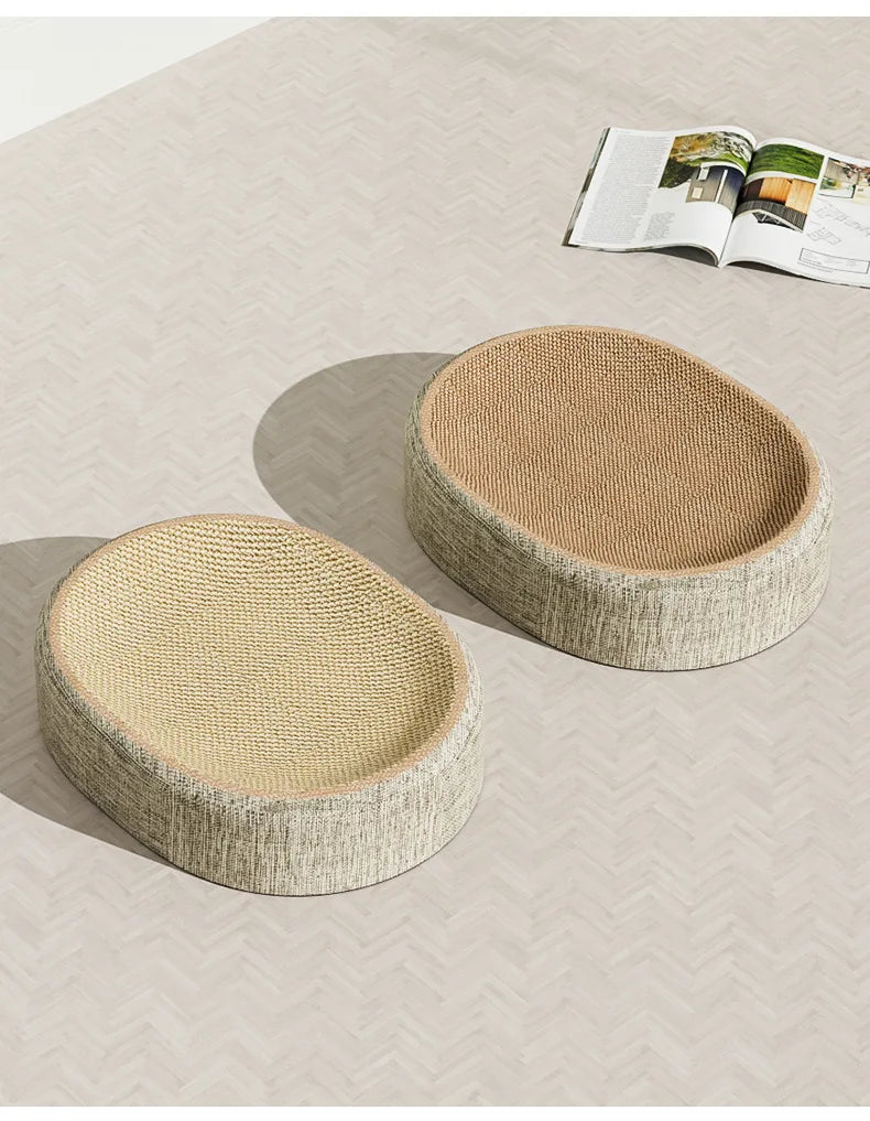 2-in-1 Cat Scratcher & Lounge Bed