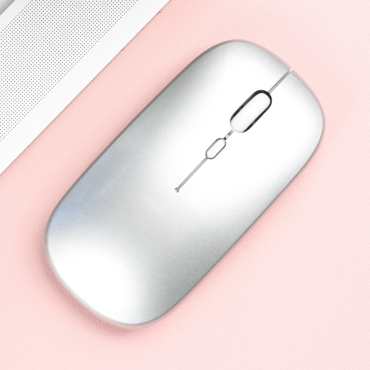 Silent Wireless Bluetooth Mouse – Slim & Portable