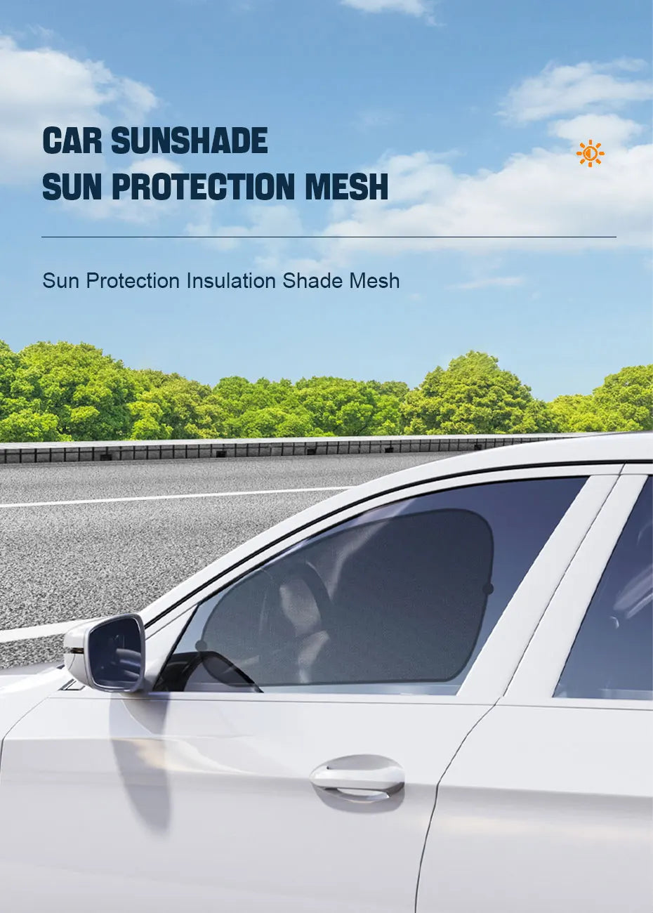 Car Side Window Sun Shades (2 pcs)