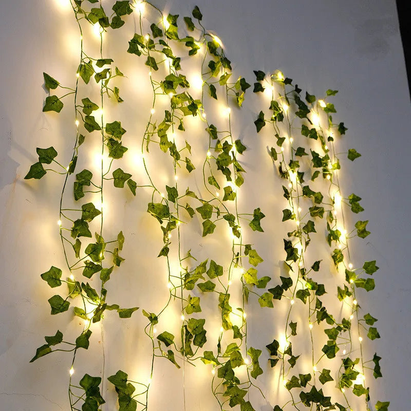 Artificial Ivy Vine Fairy Lights – Battery Powered