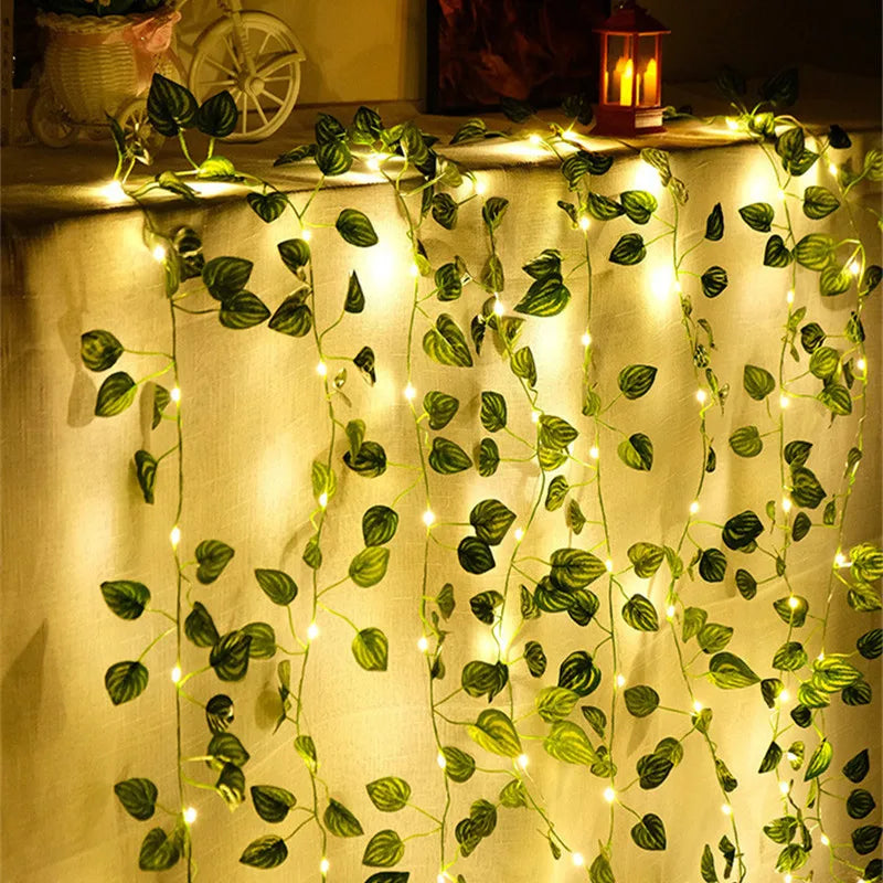 Artificial Ivy Vine Fairy Lights – Battery Powered