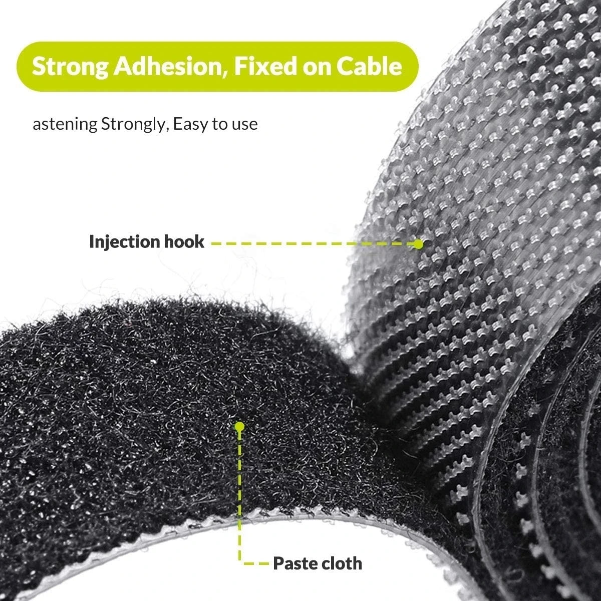 Cable Organizer Tape 1.5 m – Reusable Wire Management