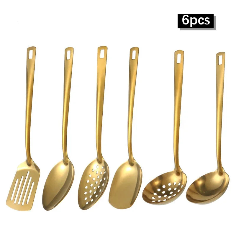 Stainless Steel Cutlery Set (6 pcs)