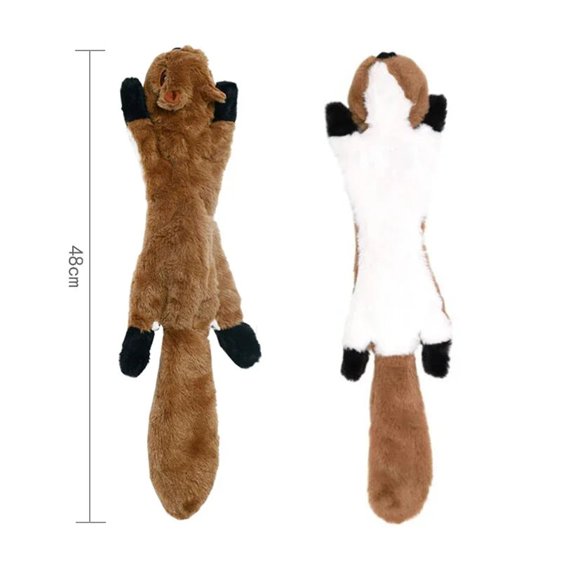 No-Stuffing Squeaky Animal Dog Toy – 45 cm