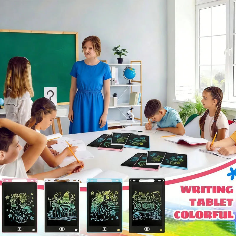 8.5" LCD Writing Tablet – Erasable Drawing Board