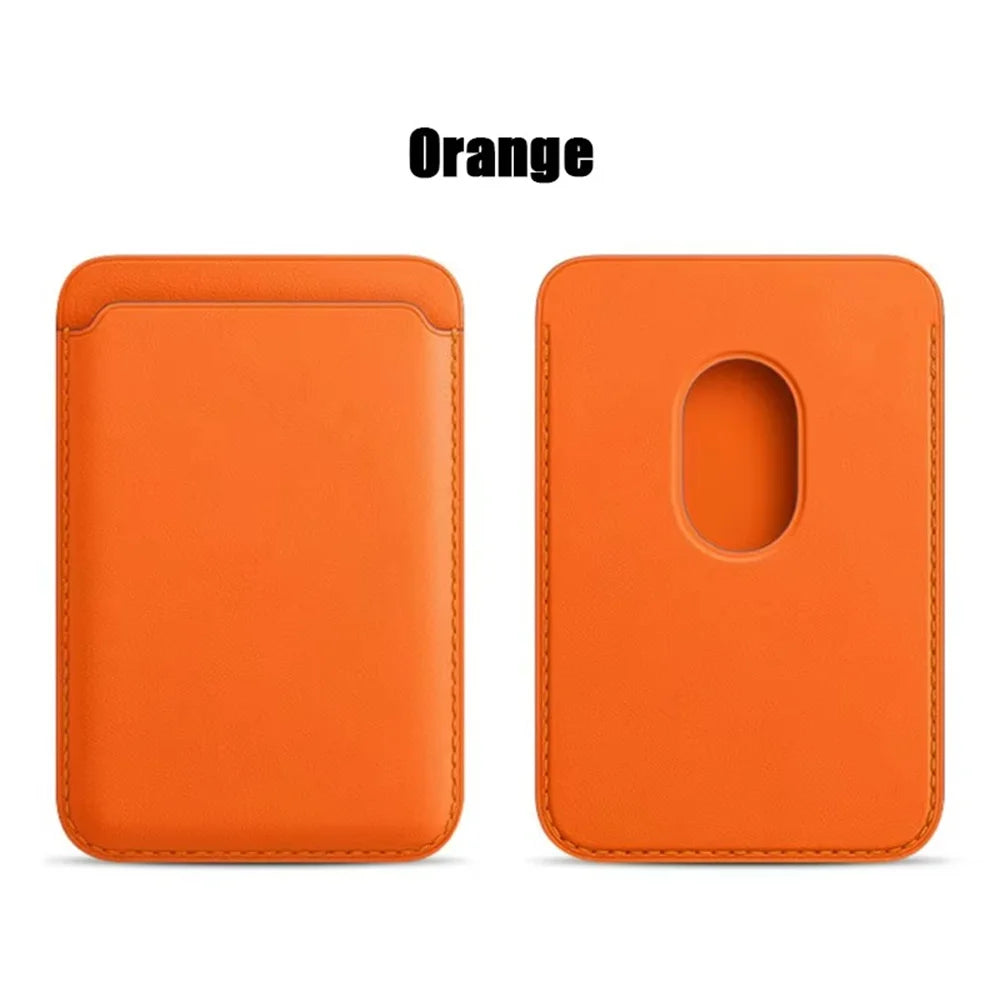 Magnetic Card Wallet for Phone – RFID Blocking Leather