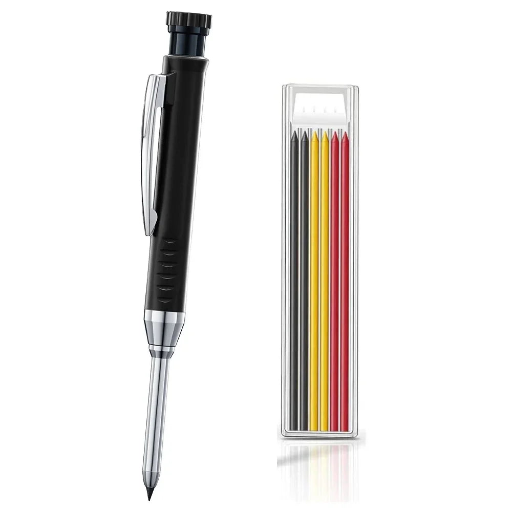Carpenter Mechanical Pencil with Built-In Sharpener