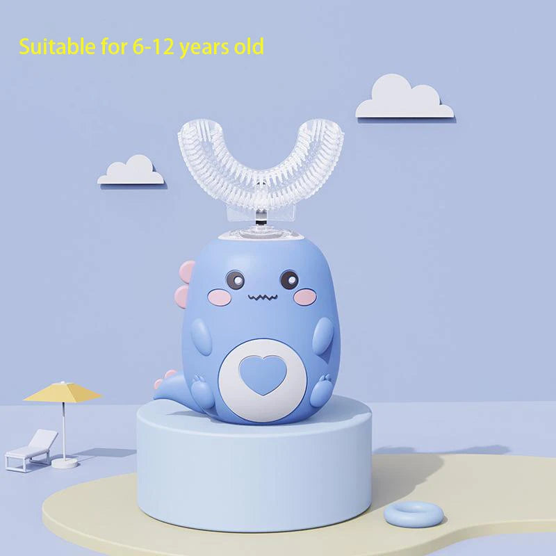 Kids U-Shaped Sonic Toothbrush – Rechargeable, 360° Clean