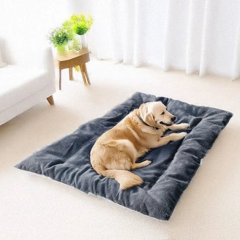 Extra Large Plush Calming Dog Bed