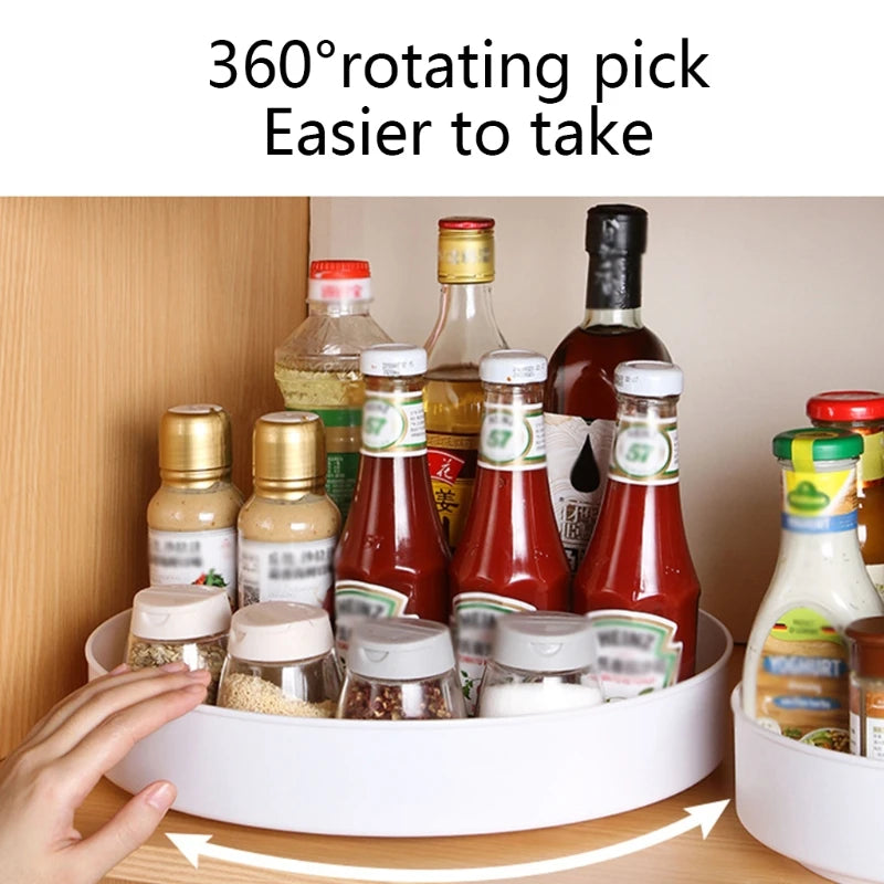 360° Rotating Cabinet Organizer