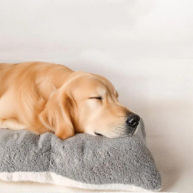 Extra Large Plush Calming Dog Bed