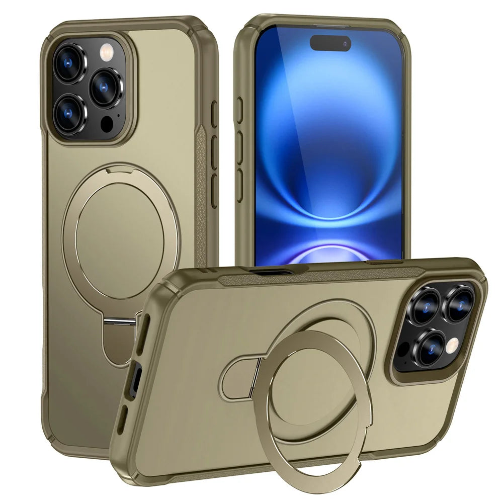 Magnetic Kickstand Phone Case for iPhone – MagSafe-Compatible