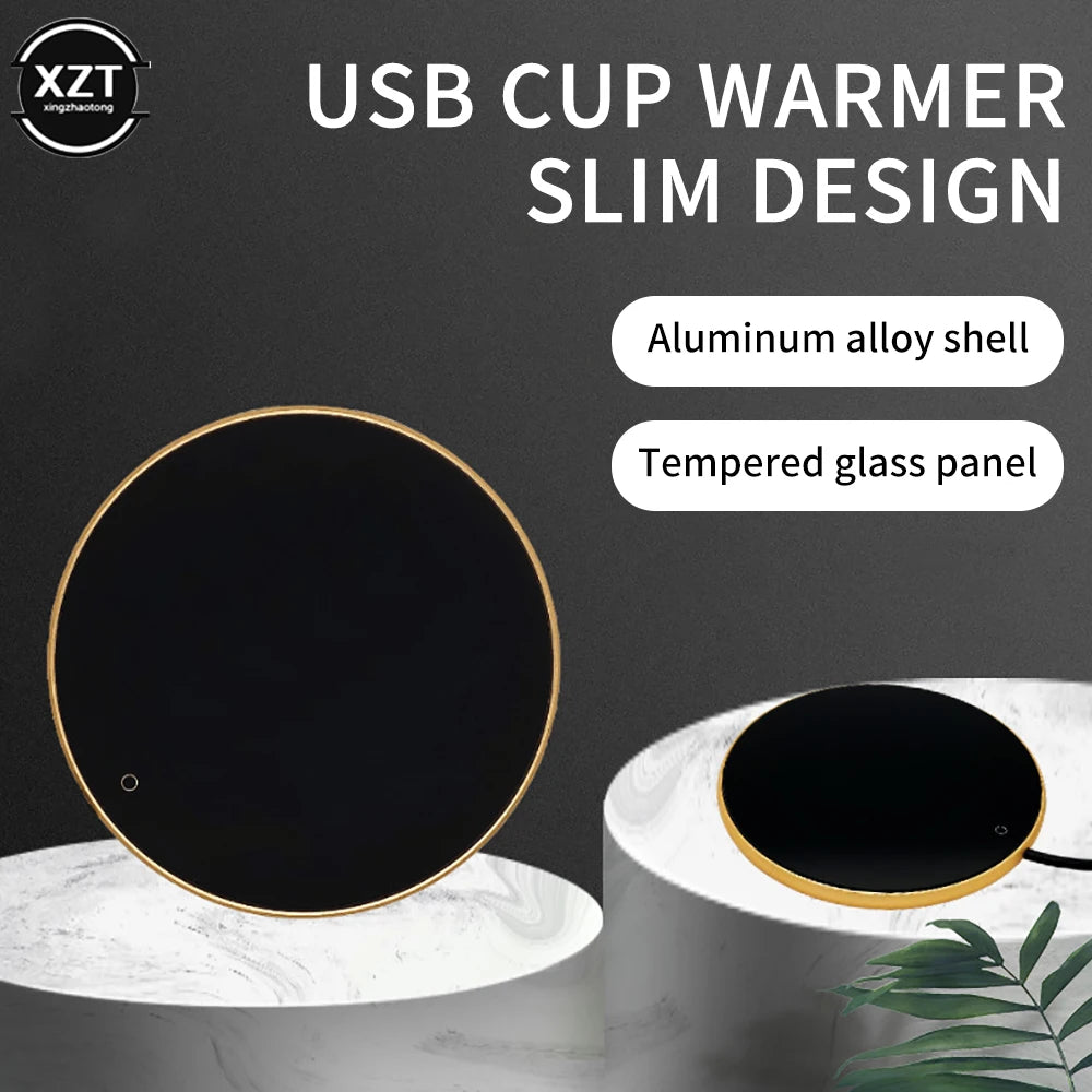 Smart Mug Warmer – USB Heated Coaster