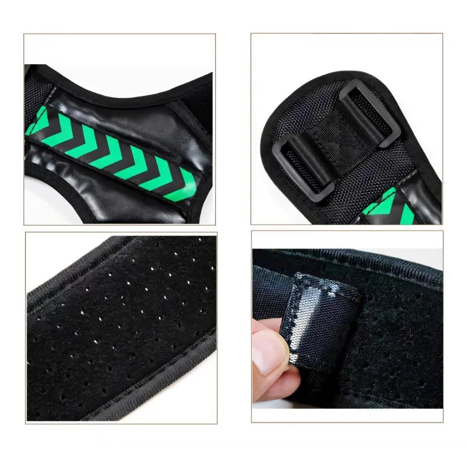 Adjustable Posture Corrector – Upper Back & Shoulder Support