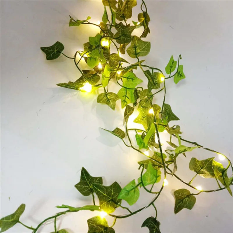Artificial Ivy Vine Fairy Lights – Battery Powered