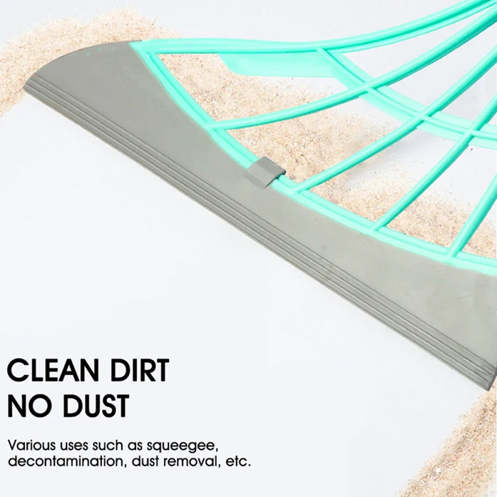 Magic Silicone Broom – Pet Hair, Water & Floor Squeegee