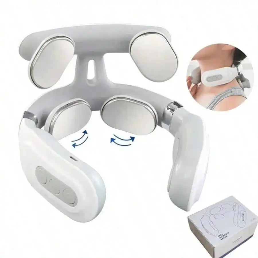 Smart Neck & Shoulder Massager – USB Rechargeable