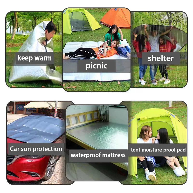 Waterproof Camping Picnic Mat – Foldable Moisture-Proof Pad