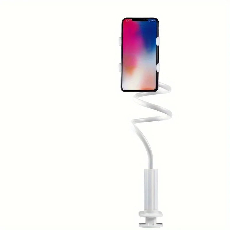 Flexible Long-Arm Phone Holder for Bed & Desk