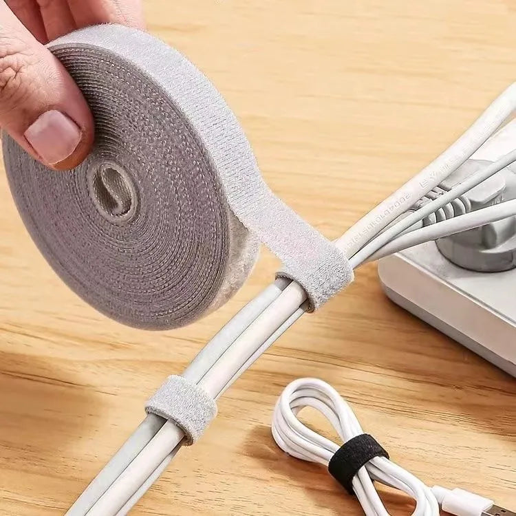 Cable Organizer Tape 1.5 m – Reusable Wire Management