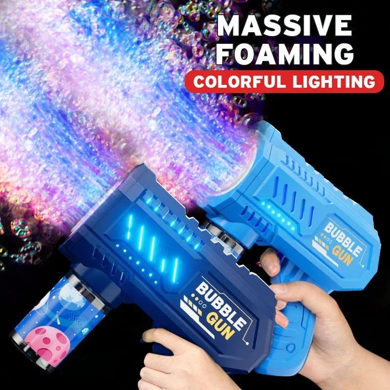 Automatic Rocket Bubble Gun – Kids Outdoor Toy