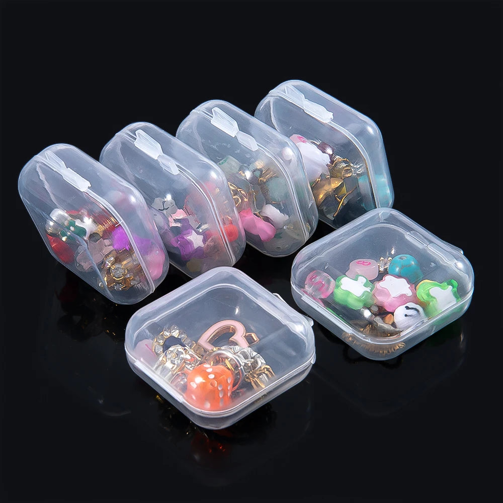 Mini Clear Storage Boxes – Jewelry & Small Parts (Set)