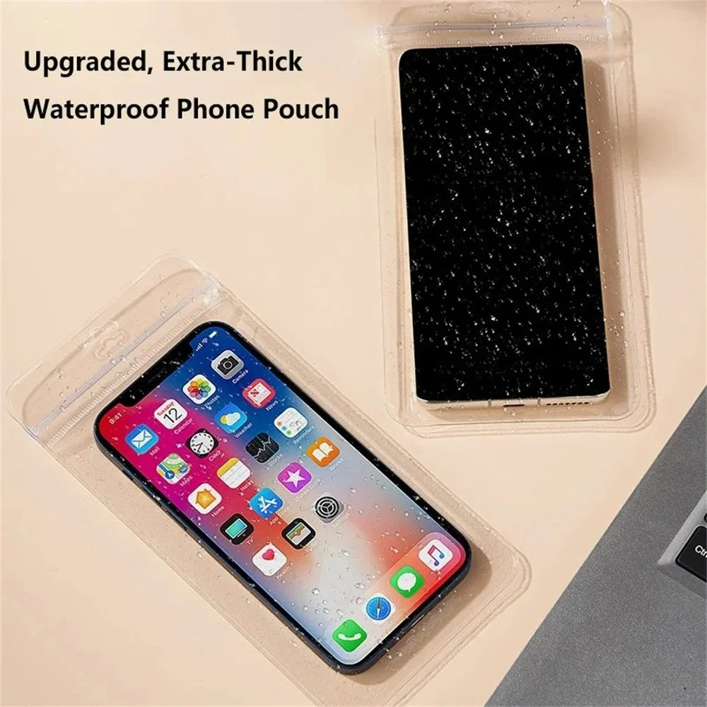 Clear Waterproof Phone Bag – Beach & Pool