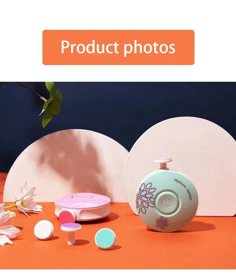 Baby Electric Nail File Set – Gentle Kids Nail Care