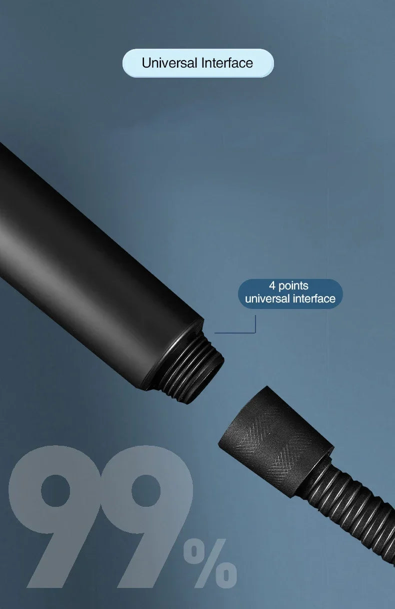 Filtered Shower Head – High Pressure, 3 Modes