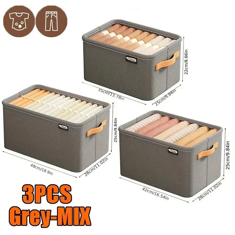 Clothes Organizer Storage Bins – Pants & Sweaters