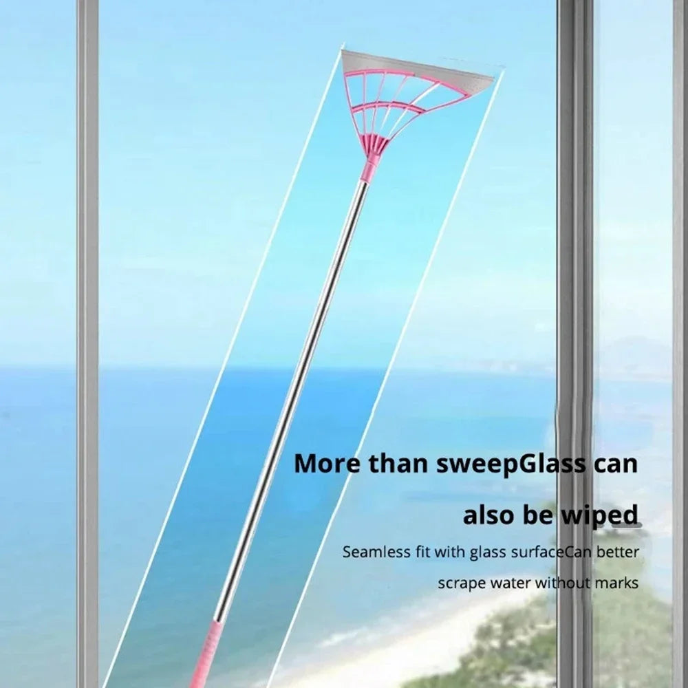 Magic Silicone Broom – Pet Hair, Water & Floor Squeegee