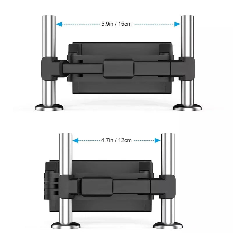 Telescopic Headrest Tablet & Phone Holder