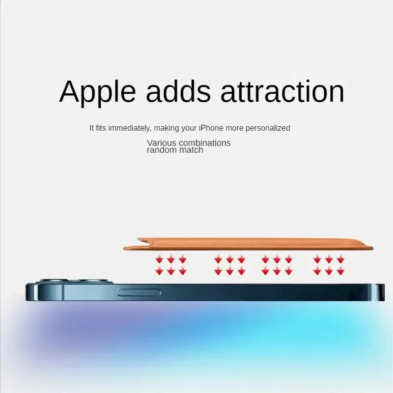 Magnetic Card Wallet for Phone – RFID Blocking Leather
