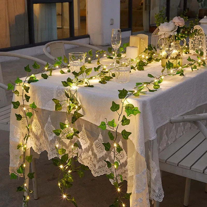 Artificial Ivy Vine Fairy Lights – Battery Powered