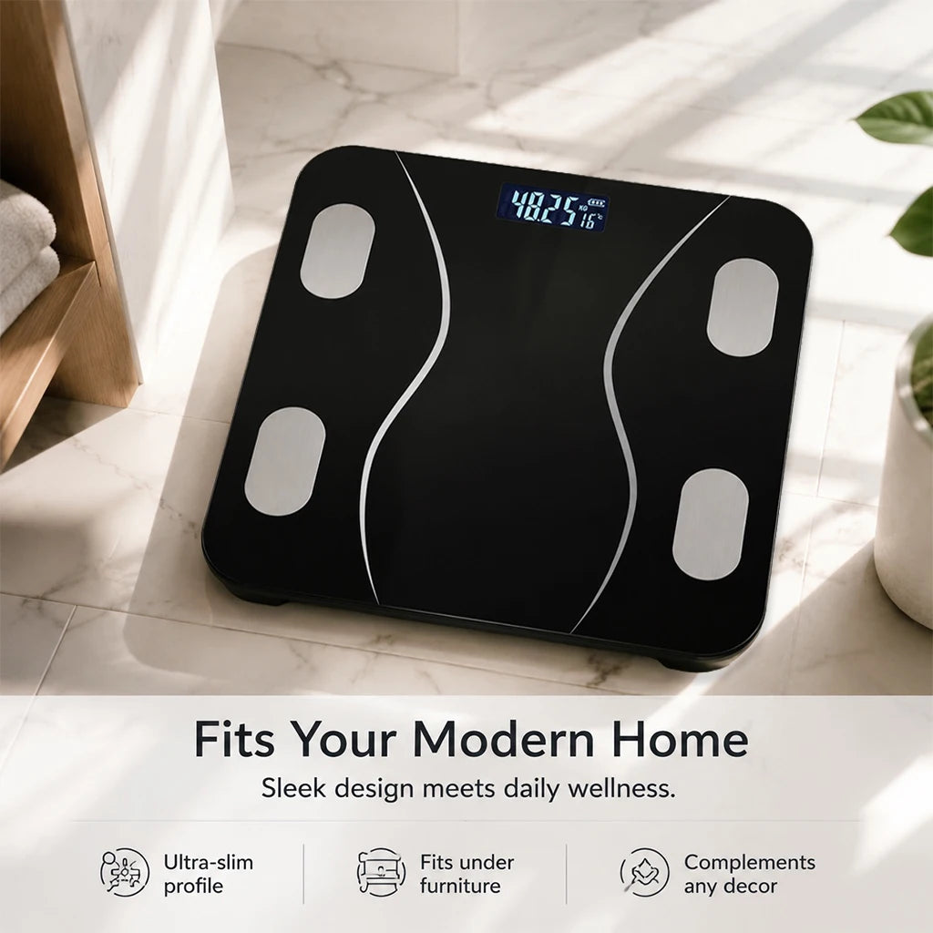 Smart Body Scale – Bluetooth App Sync