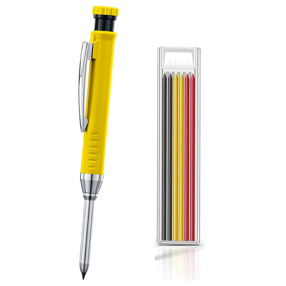 Carpenter Mechanical Pencil with Built-In Sharpener