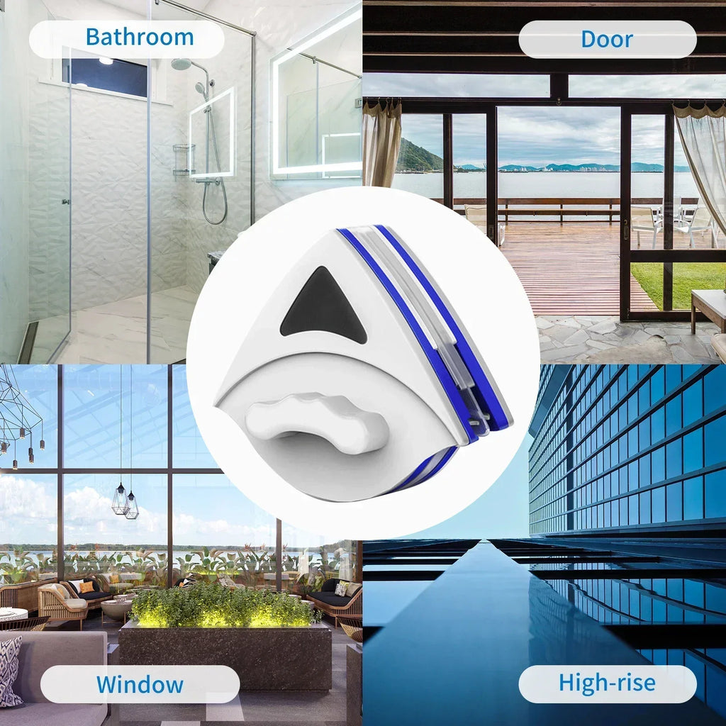Magnetic Double-Sided Window Cleaner – High-Efficiency