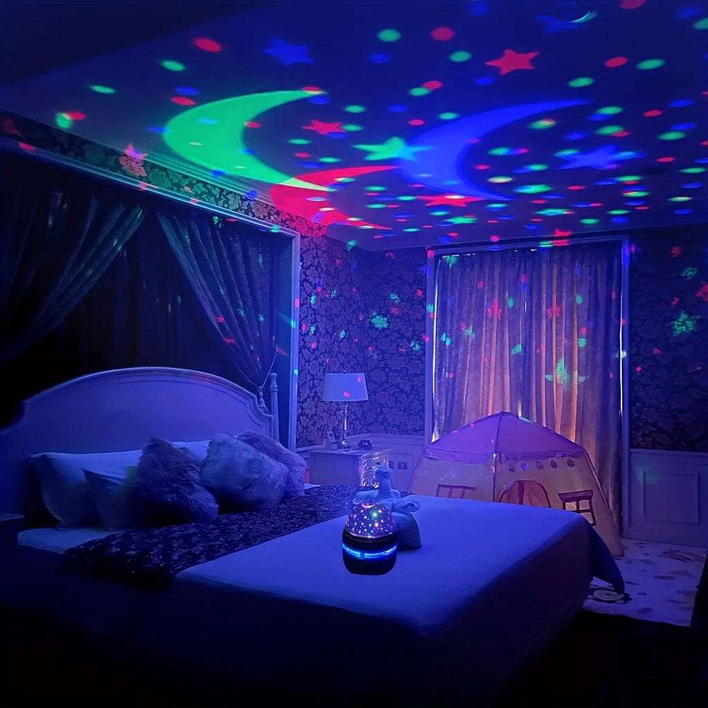 Starry Sky USB Night Light Projector