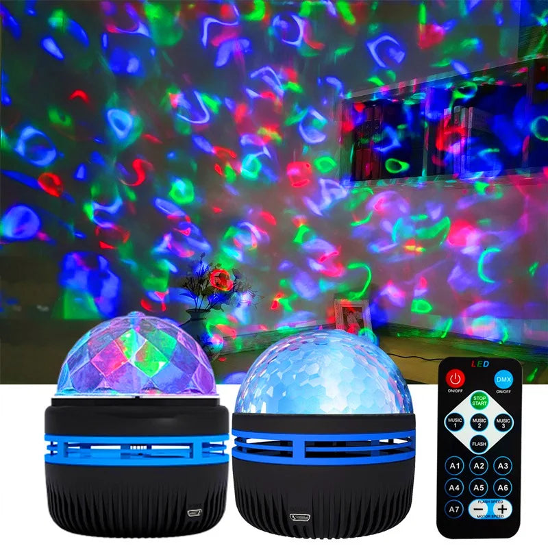 360° Aurora Galaxy Projector Night Light – USB