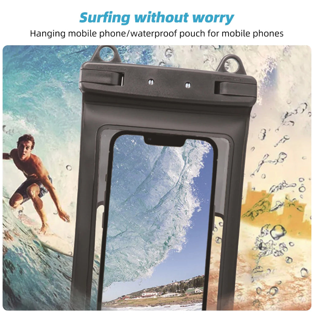 Full-View Waterproof Phone Case – Underwater Photos