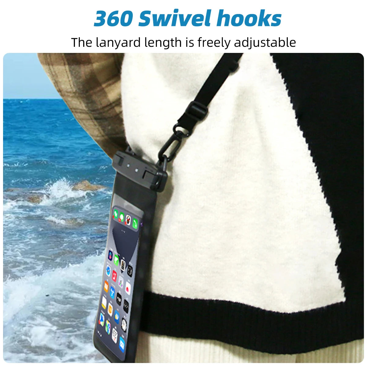 Full-View Waterproof Phone Case – Underwater Photos