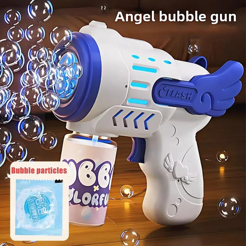 Automatic Rocket Bubble Gun – Kids Outdoor Toy