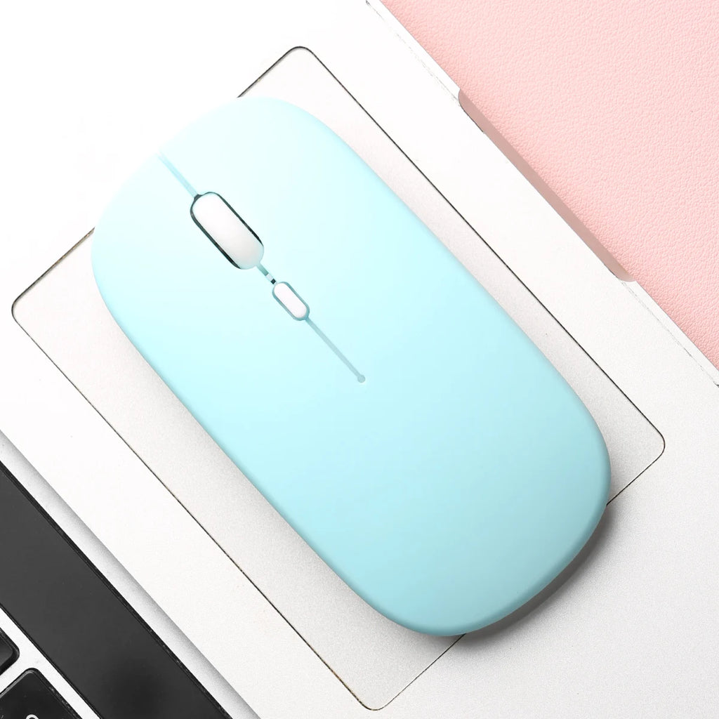 Silent Wireless Bluetooth Mouse – Slim & Portable