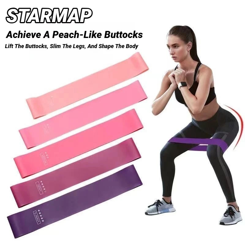 Latex Resistance Loop Bands Set – Strength & Stretch Training