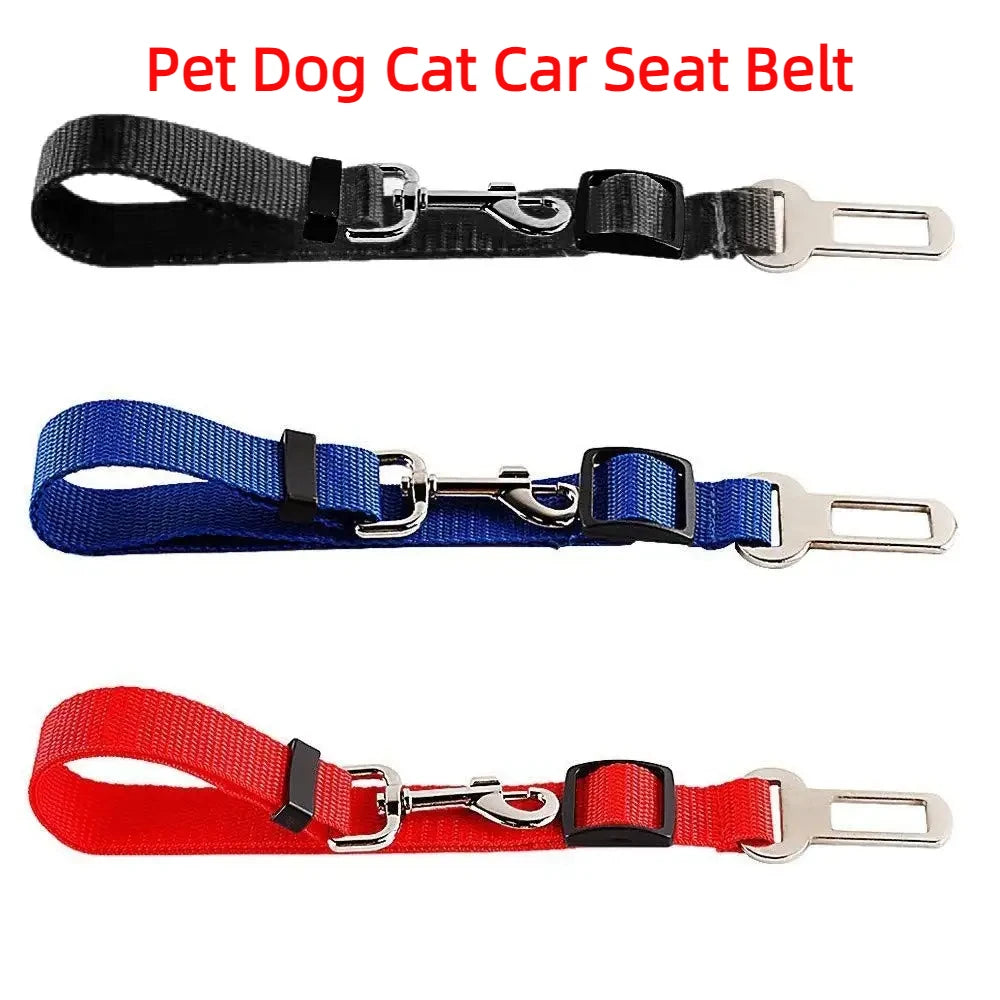 Dog Car Seat Belt – Adjustable Safety Leash