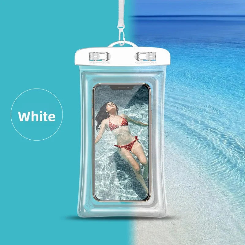 Waterproof Phone Pouch – Touchscreen Friendly, Glow Edge