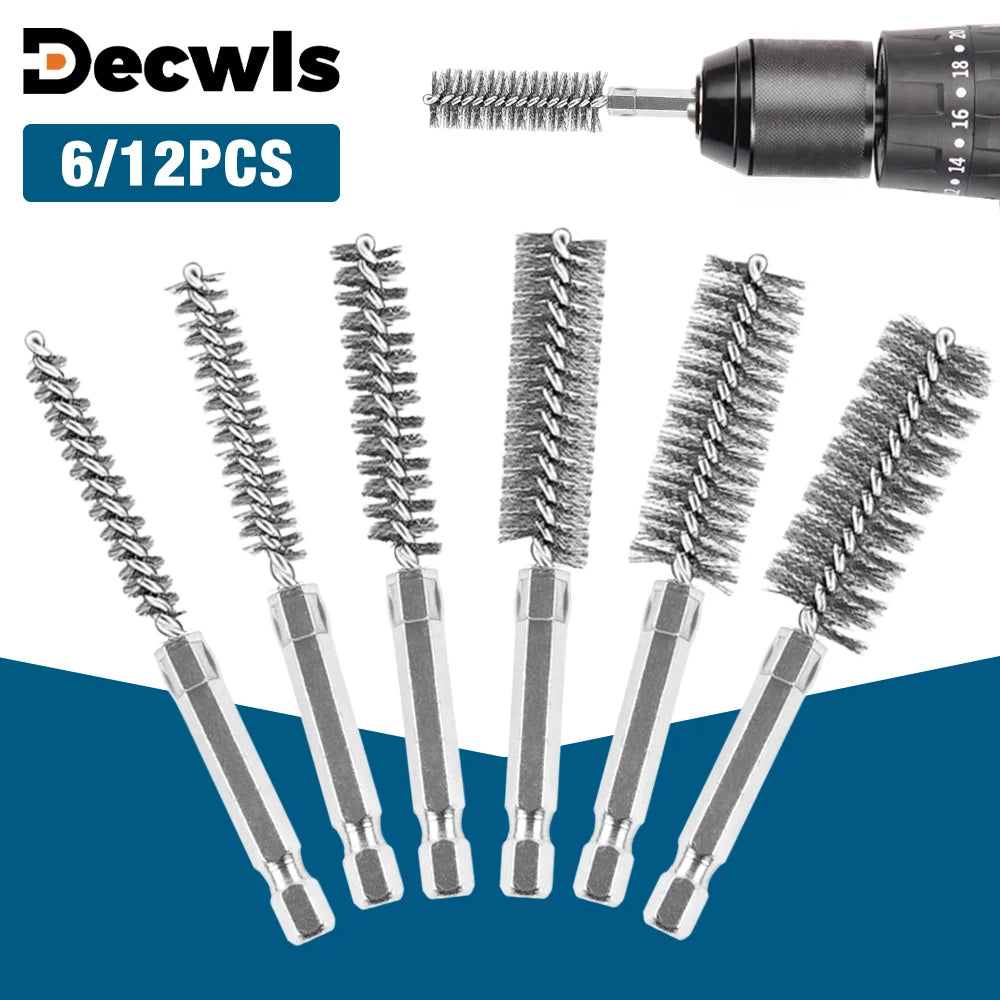 Drill Brush Attachment Set