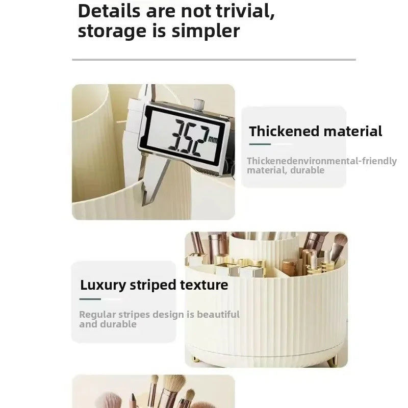 360° Rotating Makeup Organizer